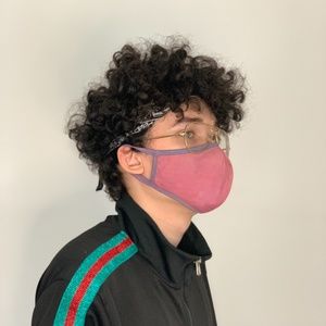 Tie Dye reusable Face Mask Violet Set